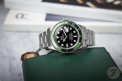 Rolex Submariner 16610LV “Kermit” — The Original Frog Watch